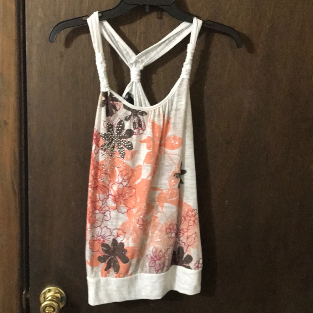 Flowery tank top